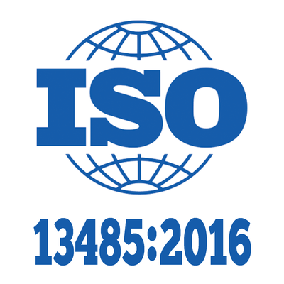 ISO 13485:2016 certified — medical device quality management standard