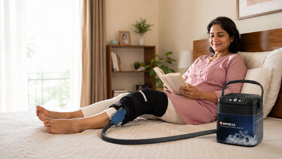 Cold therapy for pain relief and reduced swelling