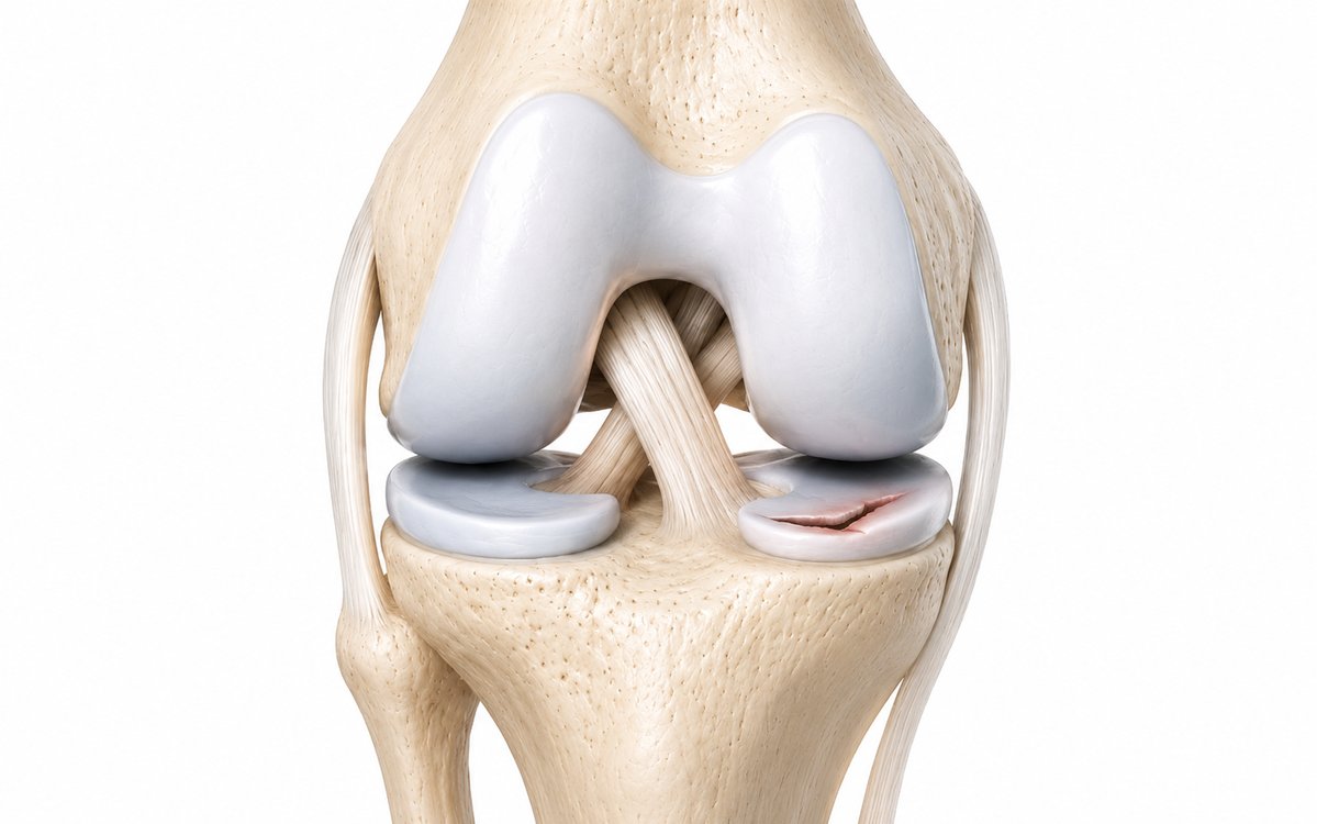 Meniscus injury — torn meniscus cartilage in the knee joint