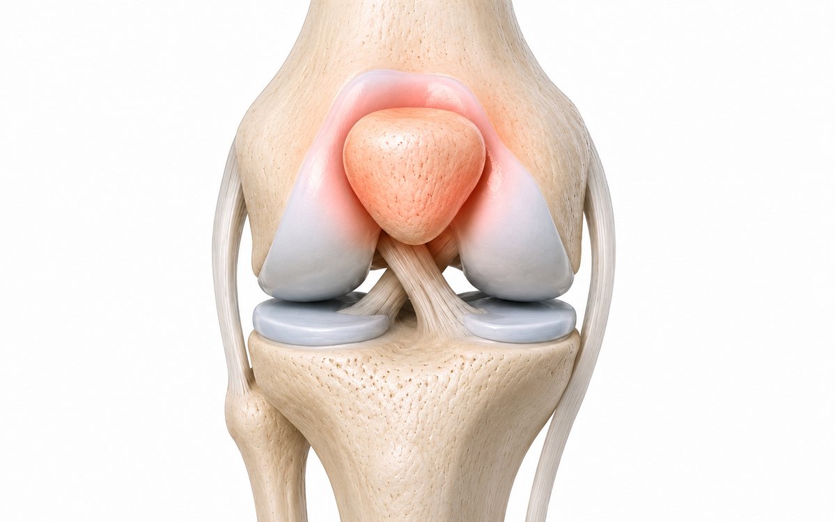 Patellofemoral pain — kneecap gliding on the femur
