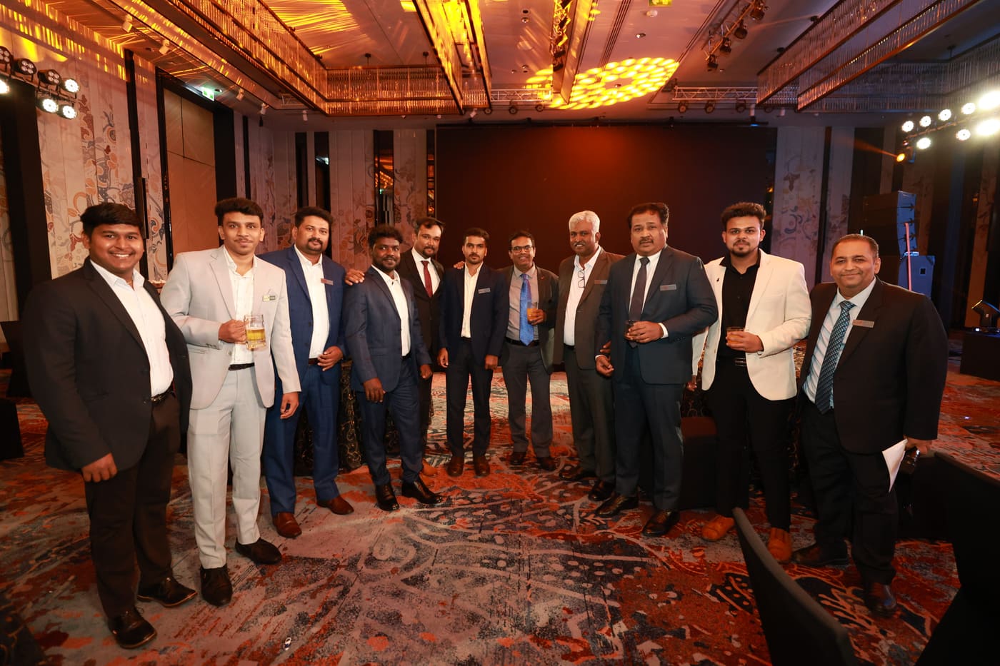 Avana team engaging with delegates